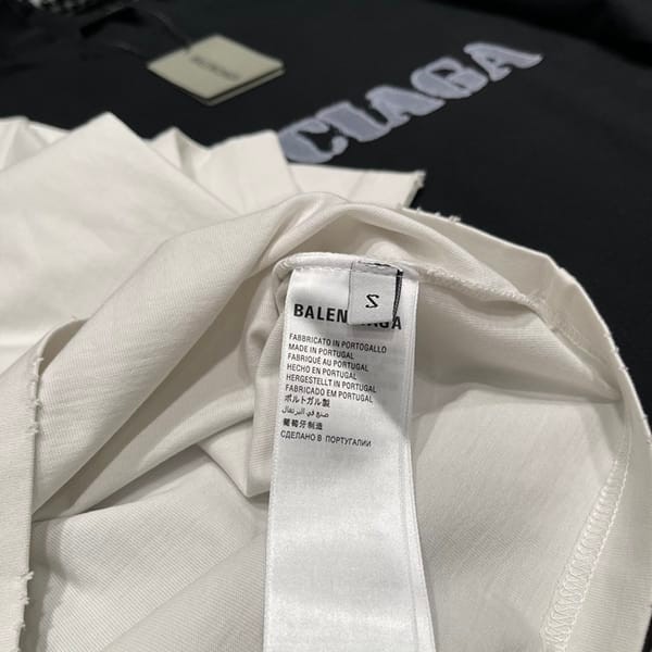 可愛いバレンシアガ STENCIL TYPE Tシャツ ロゴ 半袖 コットン パチモン 3色 bae16168